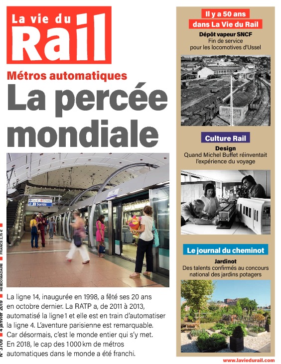 La Vie du Rail hebdo n°3709 - Numérique