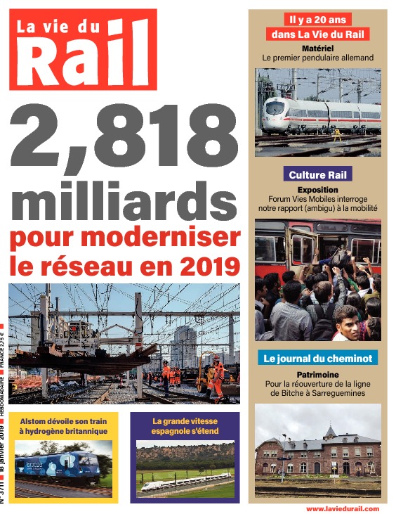 La Vie du Rail hebdo n°3711 - Numérique