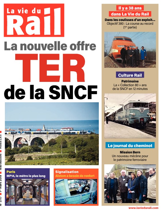 La Vie du Rail hebdo n°3717 - Papier