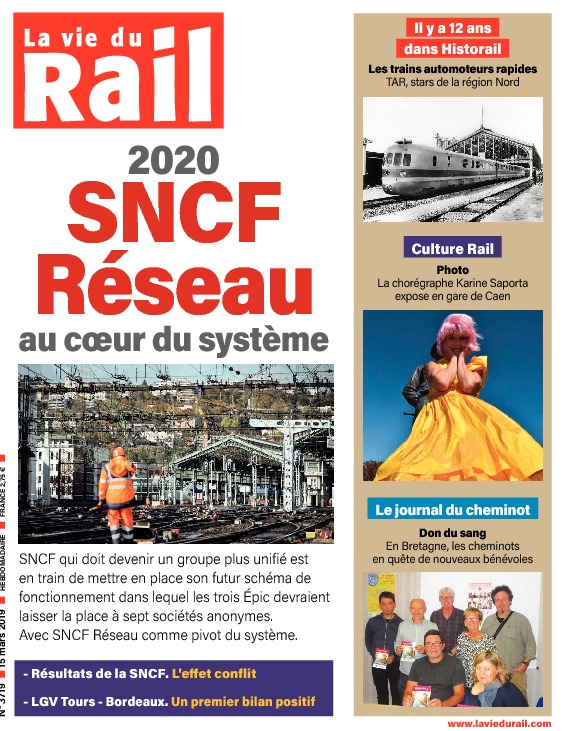 La Vie du Rail hebdo n°3719 - Papier