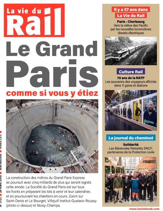 La Vie du Rail hebdo n°3721 - Papier
