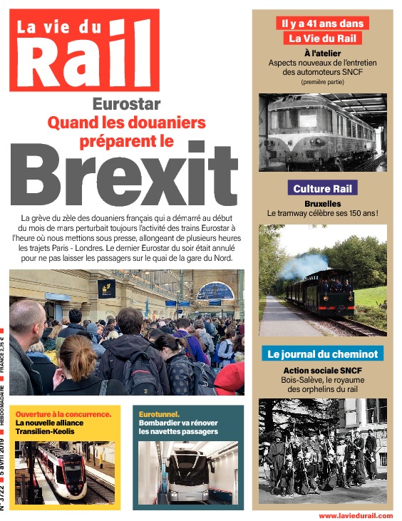 La Vie du Rail hebdo n°3722 - Papier