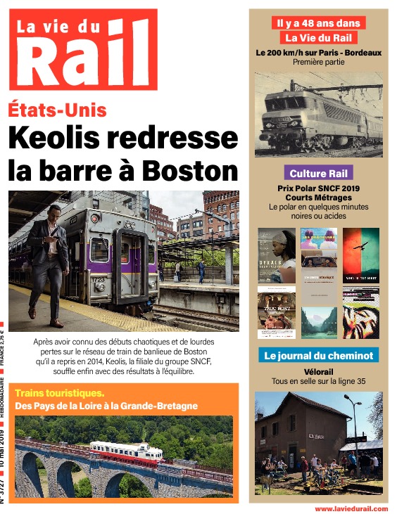 La Vie du Rail hebdo n°3727 - Papier