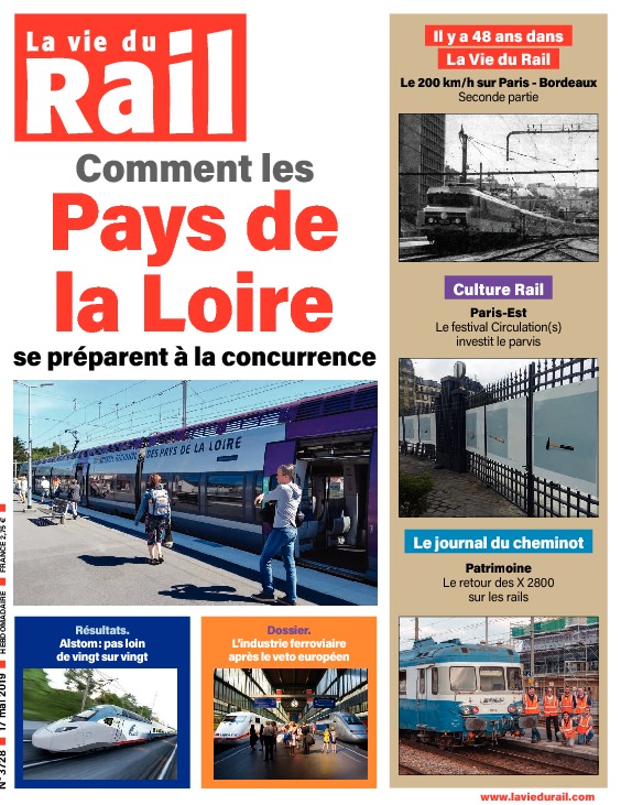 La Vie du Rail hebdo n°3728 - Papier
