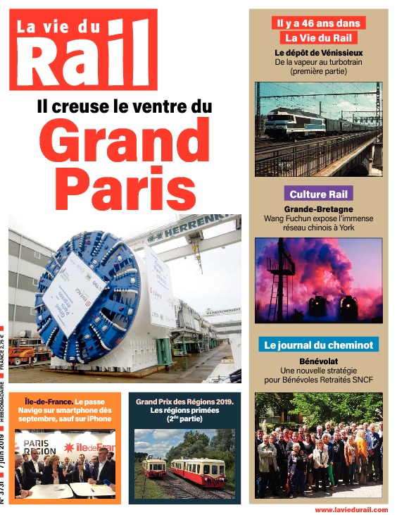 La Vie du Rail hebdo n°3731 - Papier