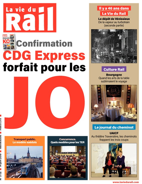 La Vie du Rail hebdo n°3732 - Papier