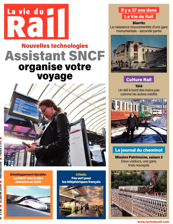 La Vie du Rail hebdo n°3736 - Papier