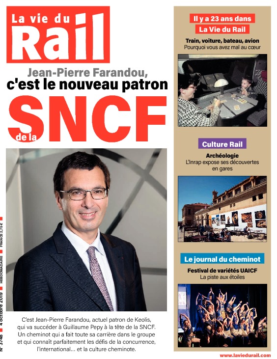 La Vie du Rail hebdo n°3748 - Papier