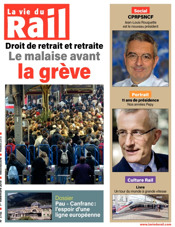 La Vie du Rail hebdo n°3752 - Papier