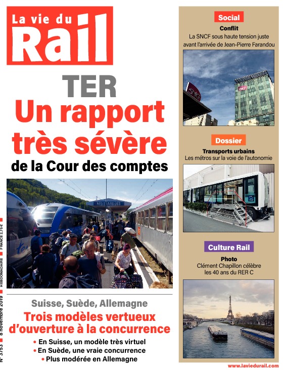 La Vie du Rail hebdo n°3753 - Papier