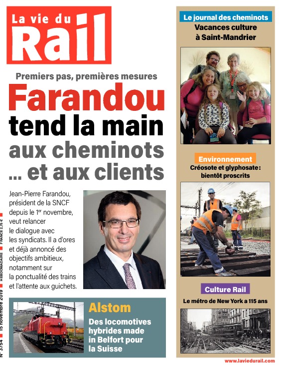La Vie du Rail hebdo n°3754 - Papier
