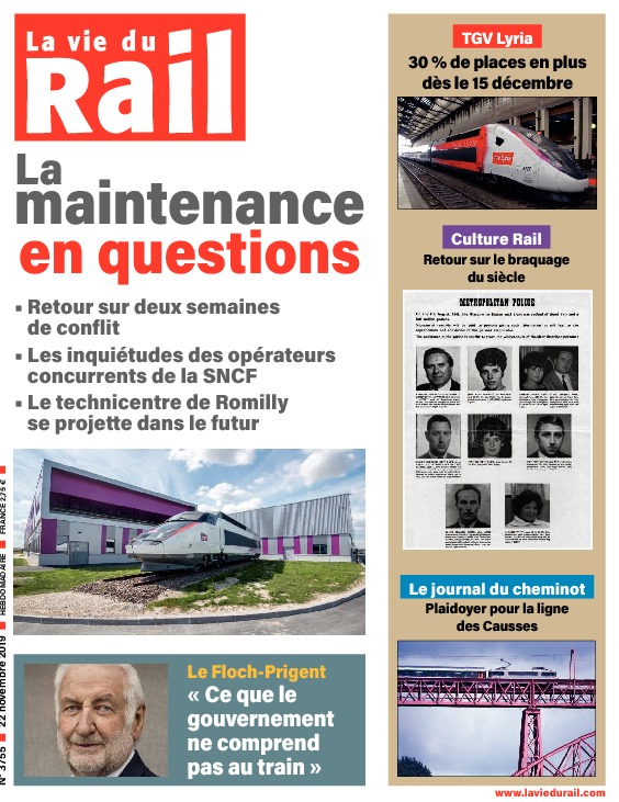 La Vie du Rail hebdo n°3755 - Papier