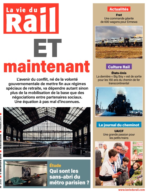 La Vie du Rail hebdo n°3757 - Papier