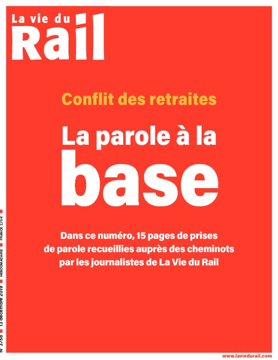 La Vie du Rail hebdo n°3758 - Papier