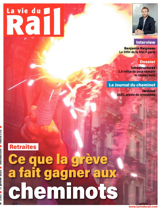 La Vie du Rail hebdo n°3763 - Papier