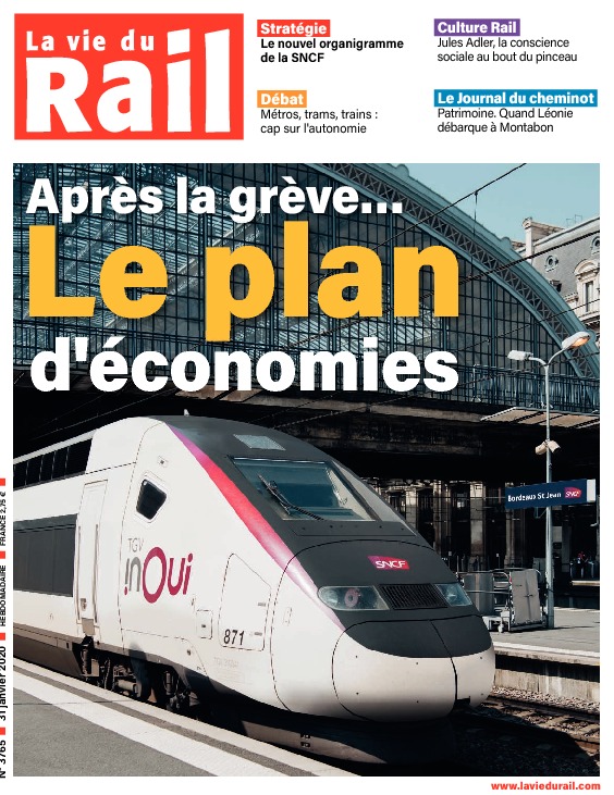 La Vie du Rail hebdo n°3765 - Papier