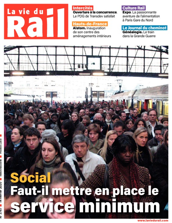 La Vie du Rail hebdo n°3767 - Papier
