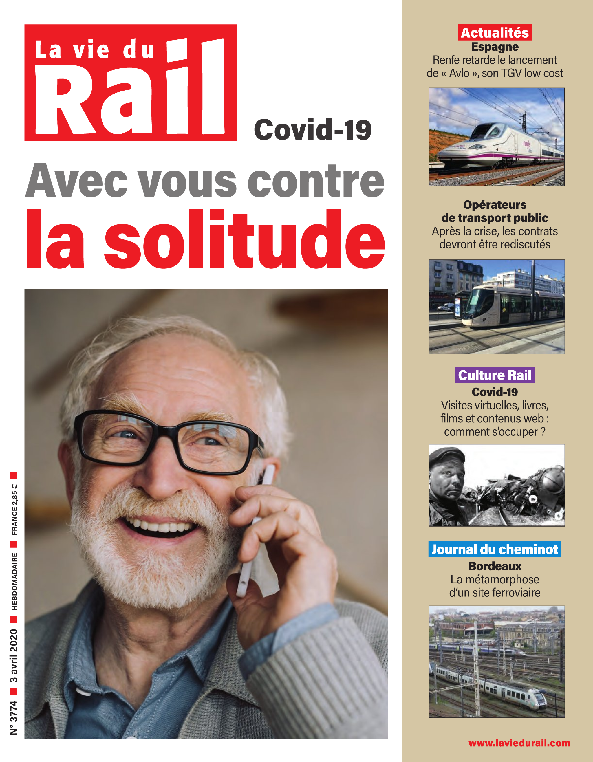 La Vie du Rail hebdo n°3774 - Papier