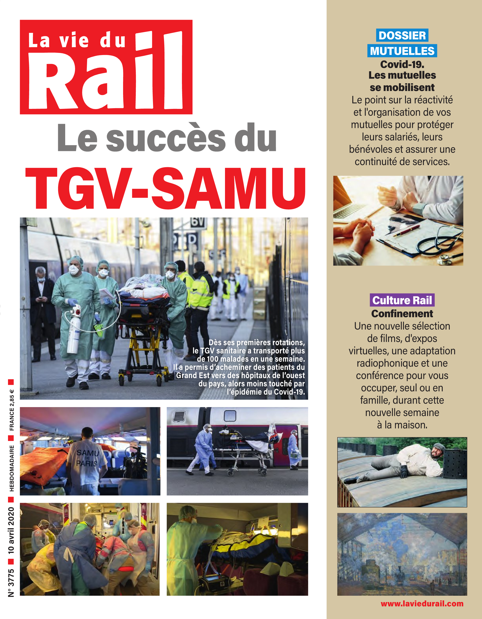 La Vie du Rail hebdo n°3775 - Papier