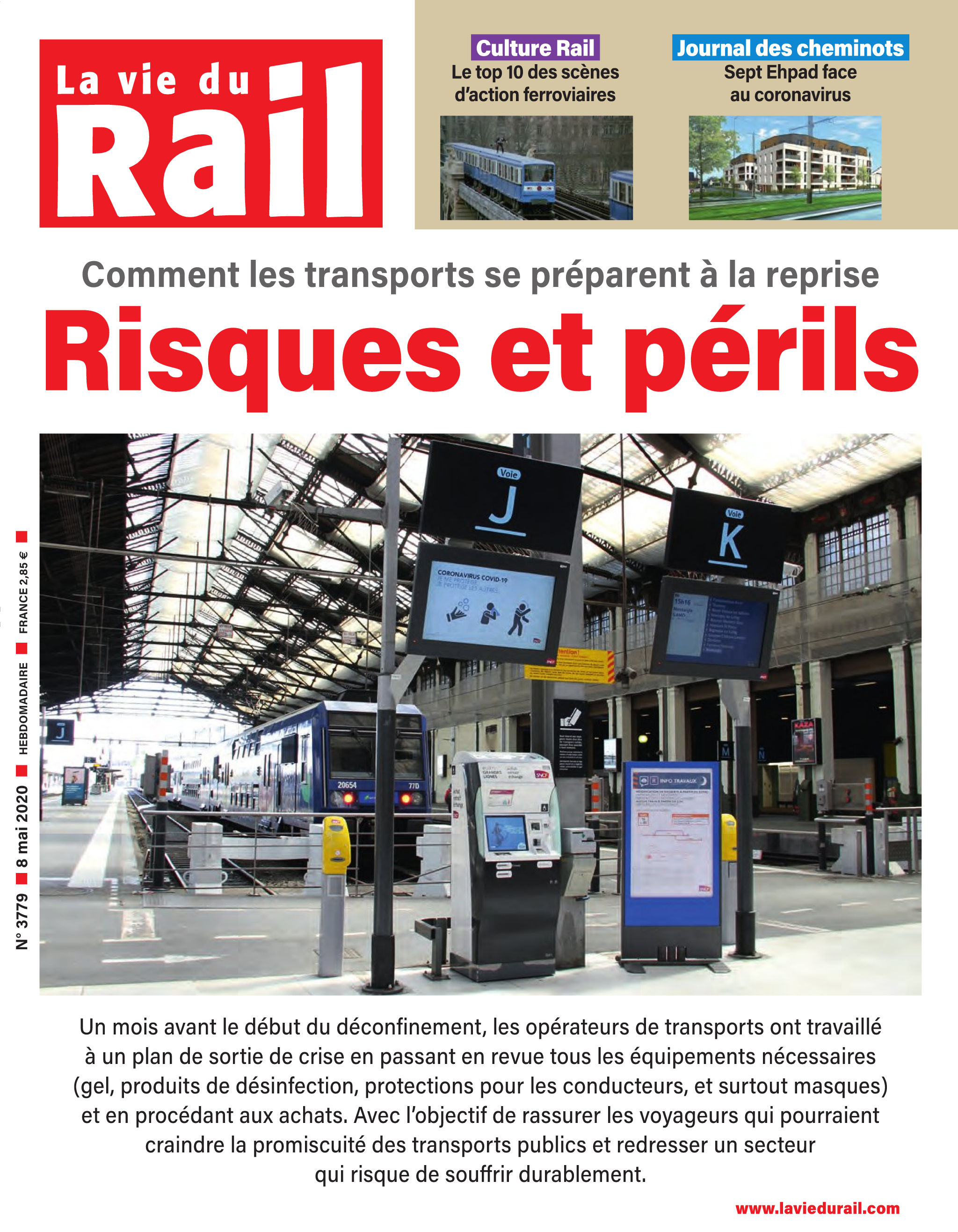 La Vie du Rail hebdo n°3779 - Papier