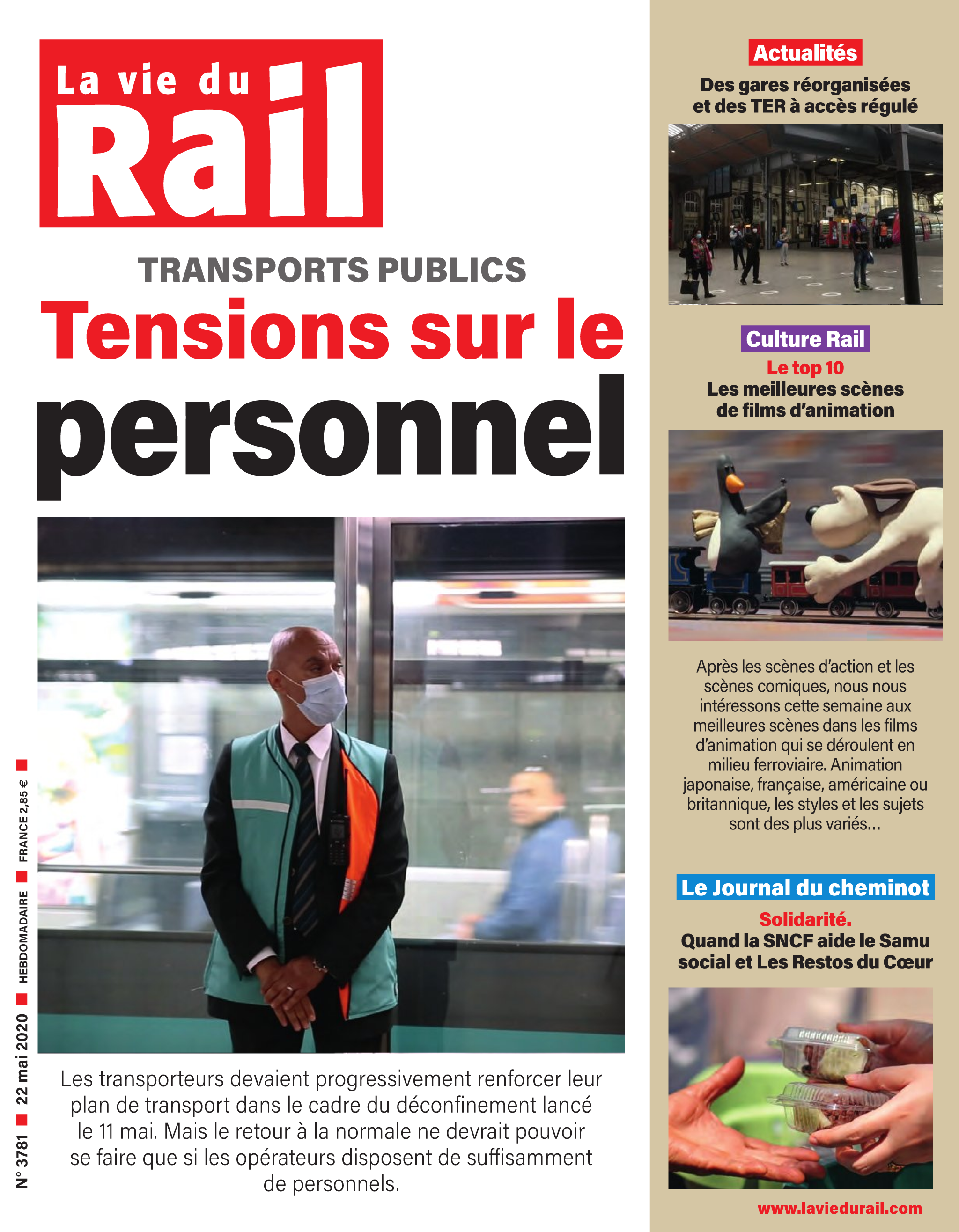 La Vie du Rail hebdo n°3781 - Papier