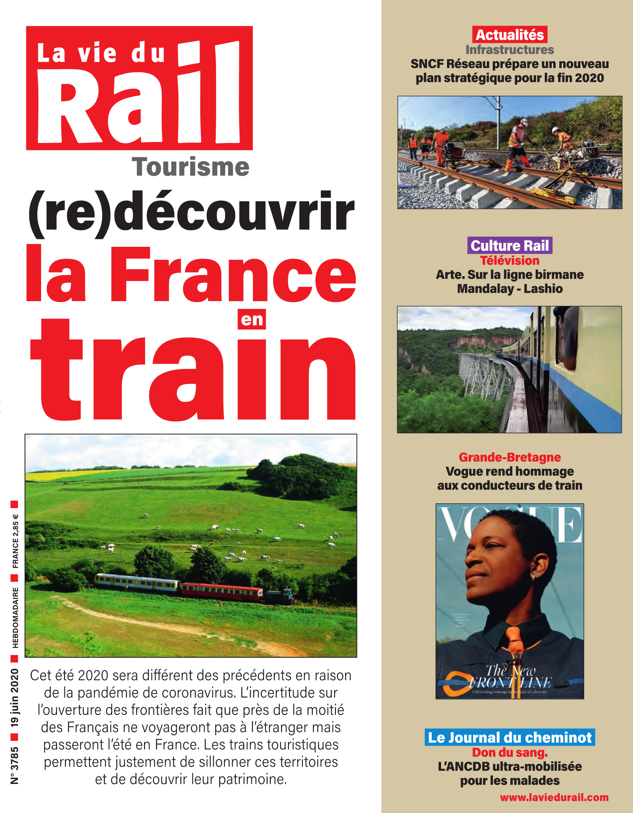 La Vie du Rail hebdo n°3785 - Numérique