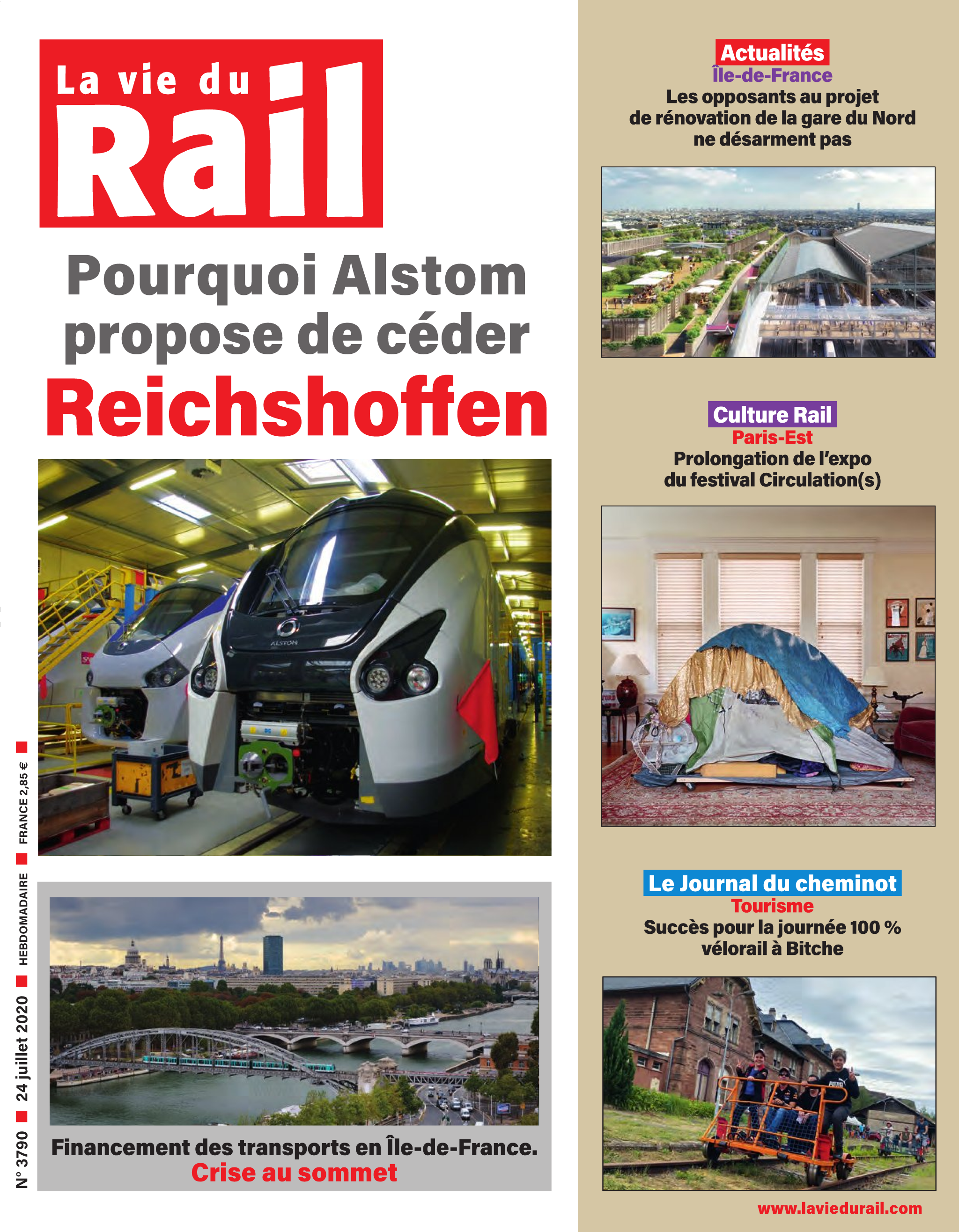 La Vie du Rail hebdo n°3790 - Numérique