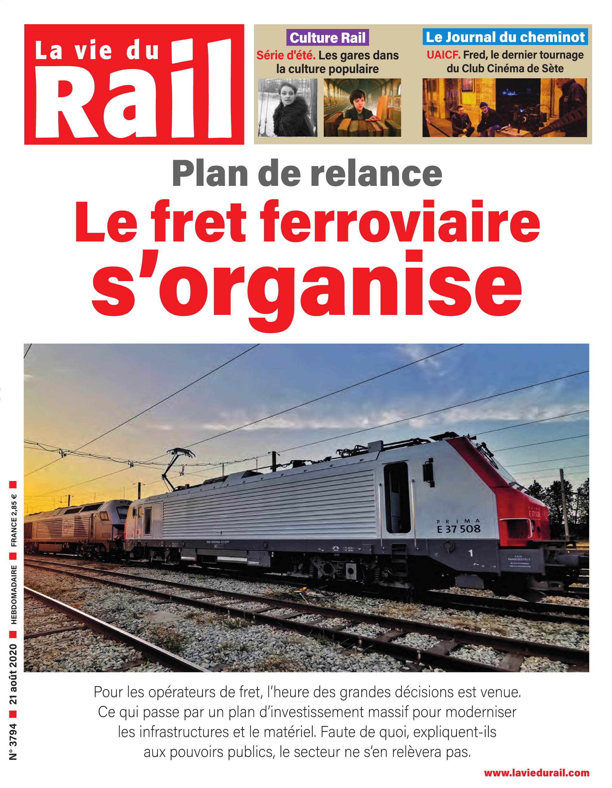 La Vie du Rail hebdo n°3794 - Numérique
