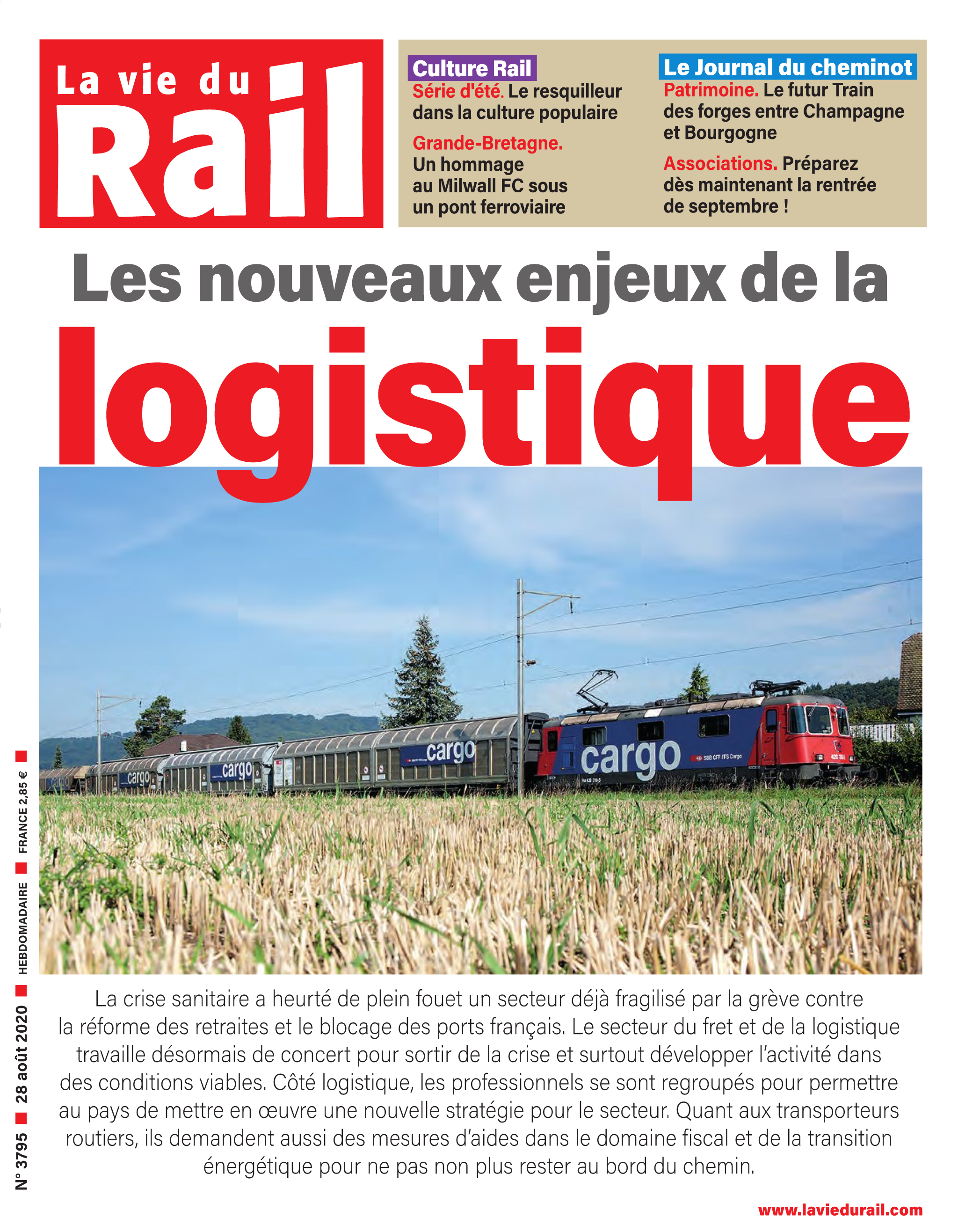 La Vie du Rail hebdo n°3795 - Numérique