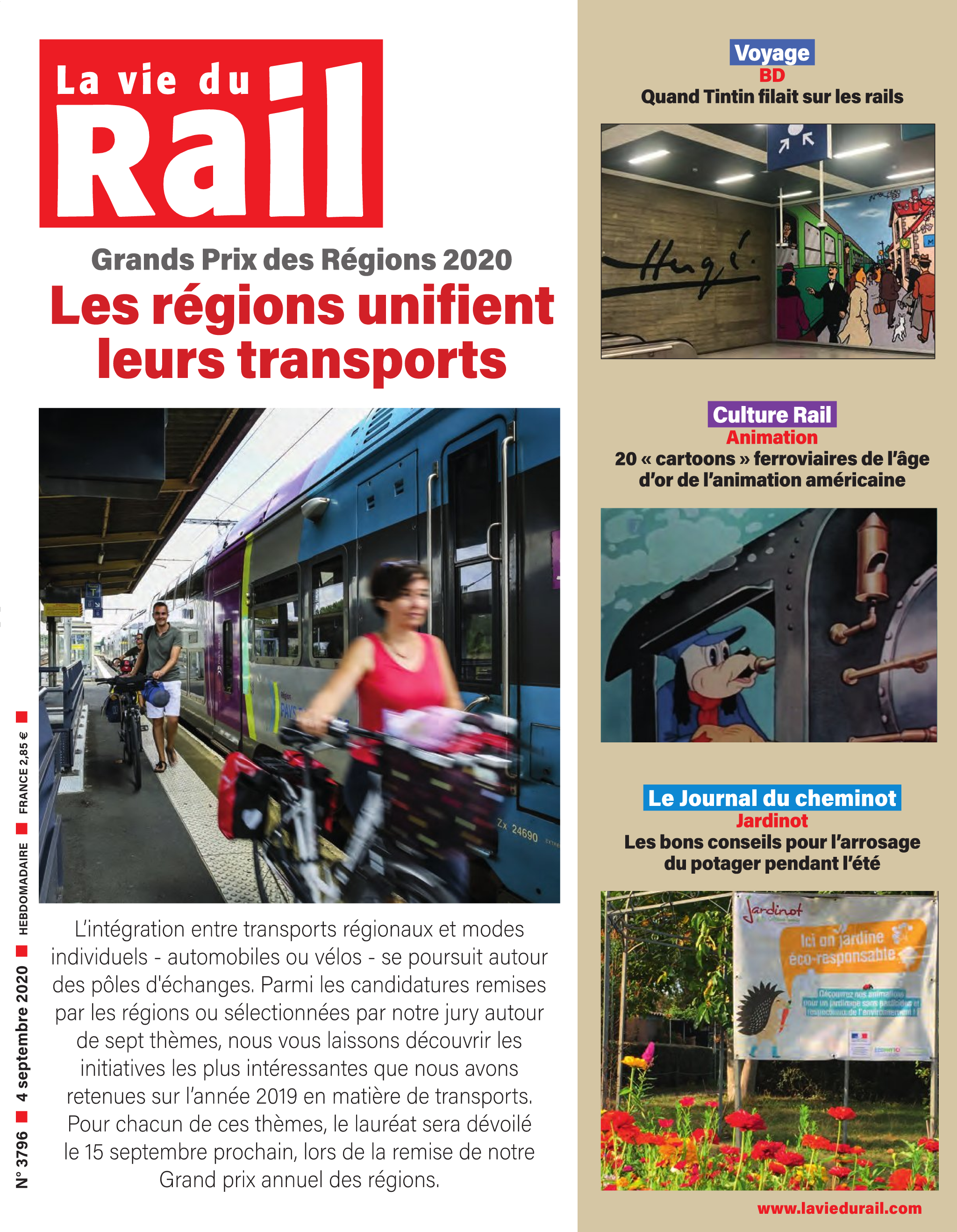 La Vie du Rail hebdo n°3796 - Numérique