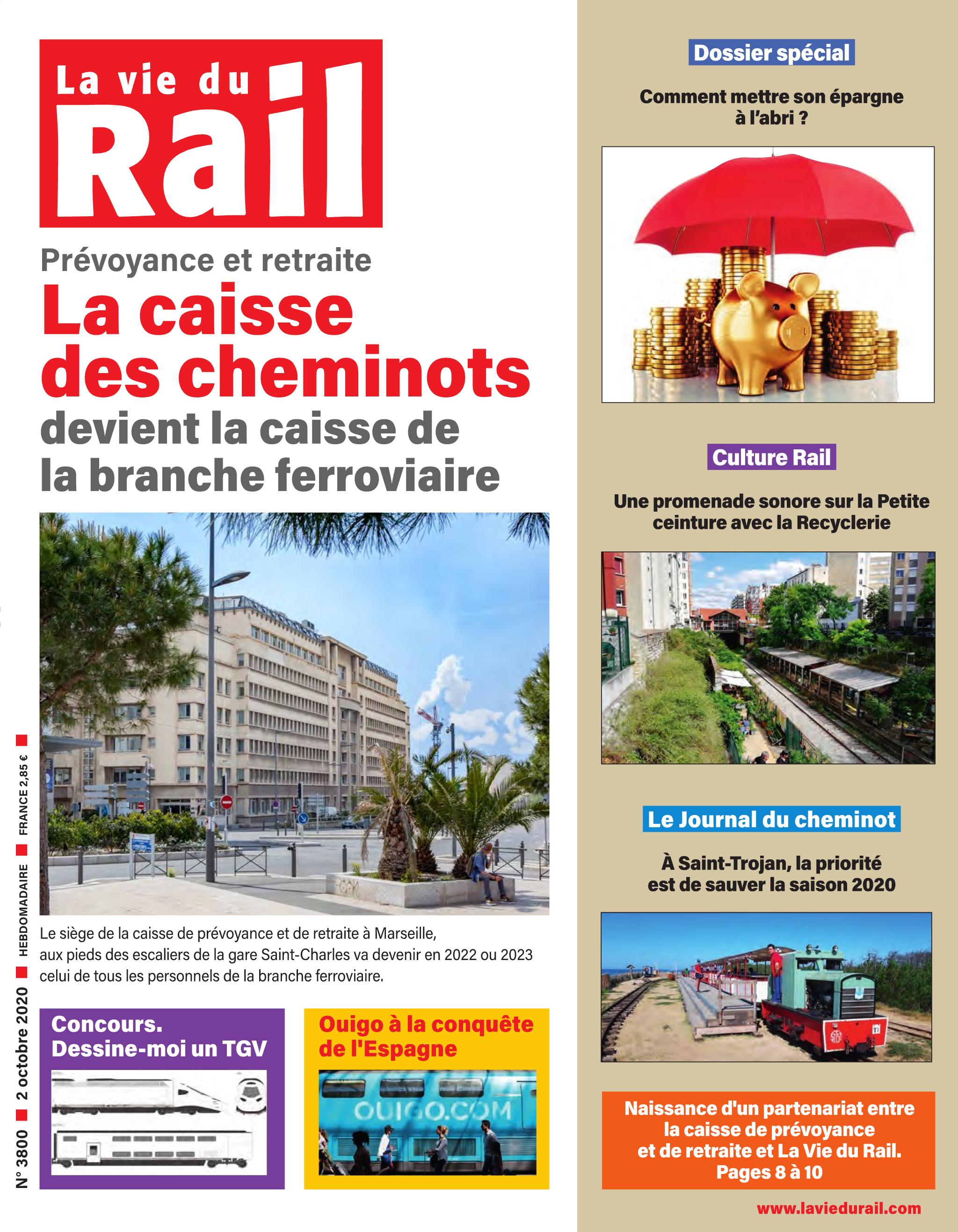 La Vie du Rail hebdo n°3800 - Numérique