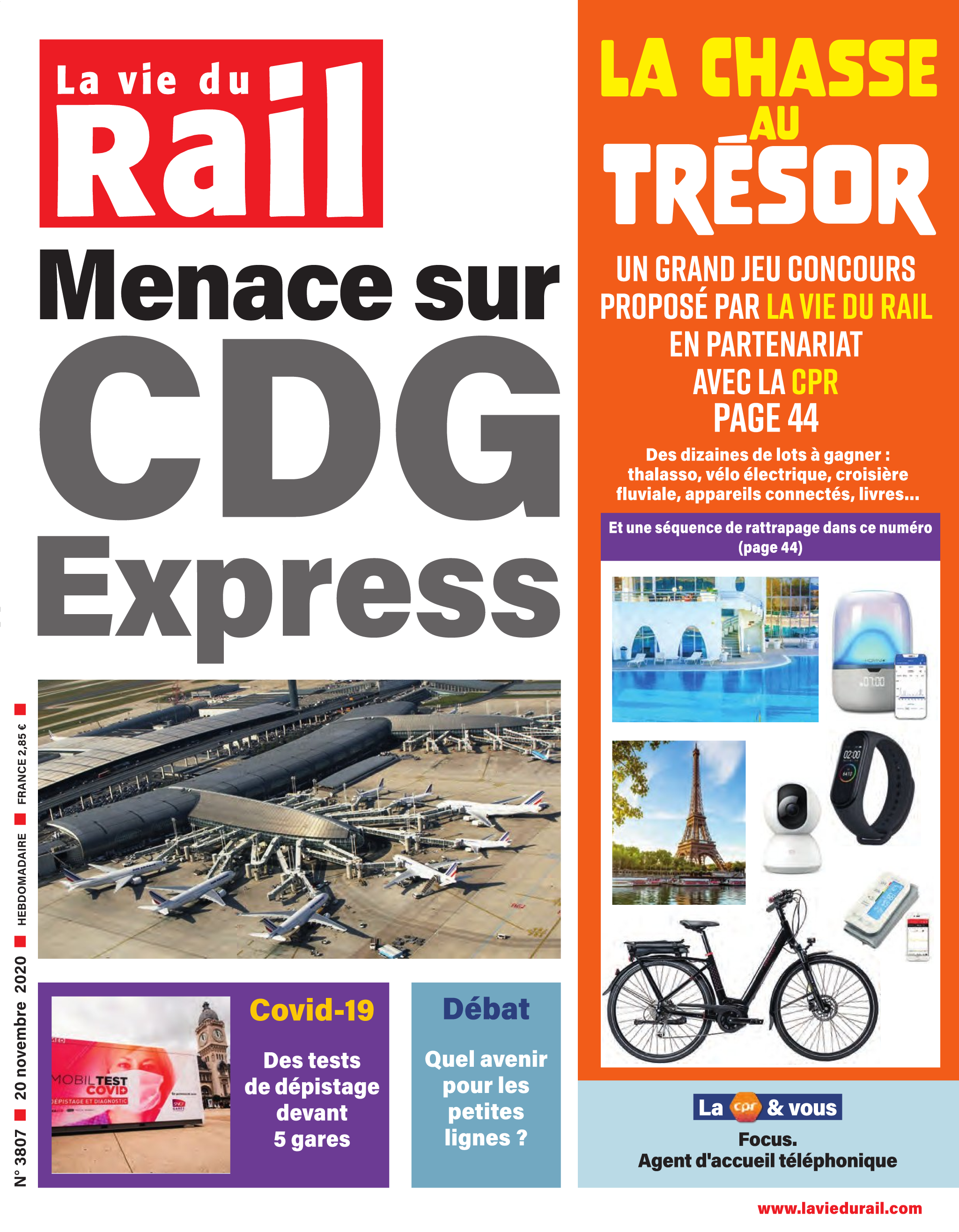 La Vie du Rail hebdo n°3807 - Numérique
