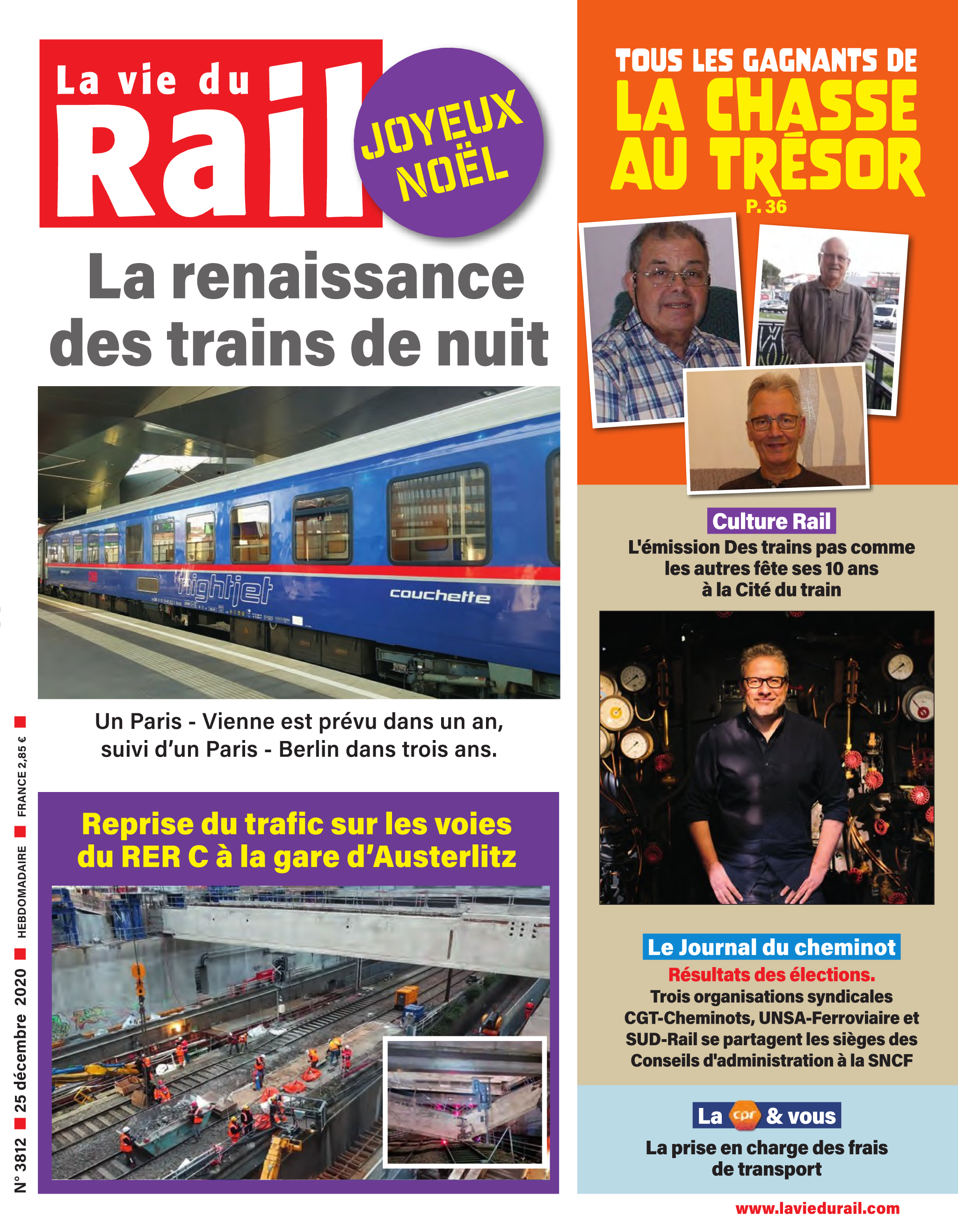La Vie du Rail hebdo n°3812 - Numérique