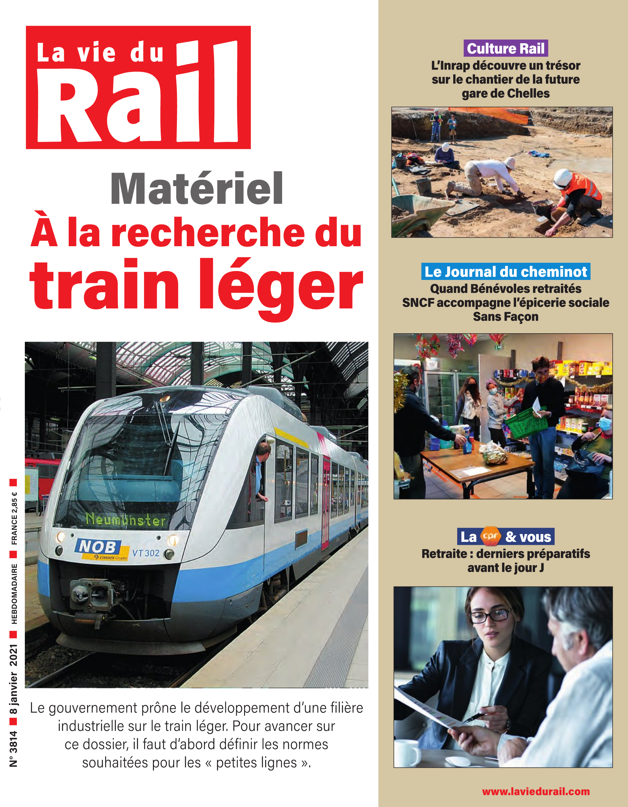 La Vie du Rail hebdo n°3814 - Numérique