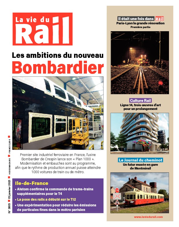 La Vie du Rail hebdo n°3815 - Numérique