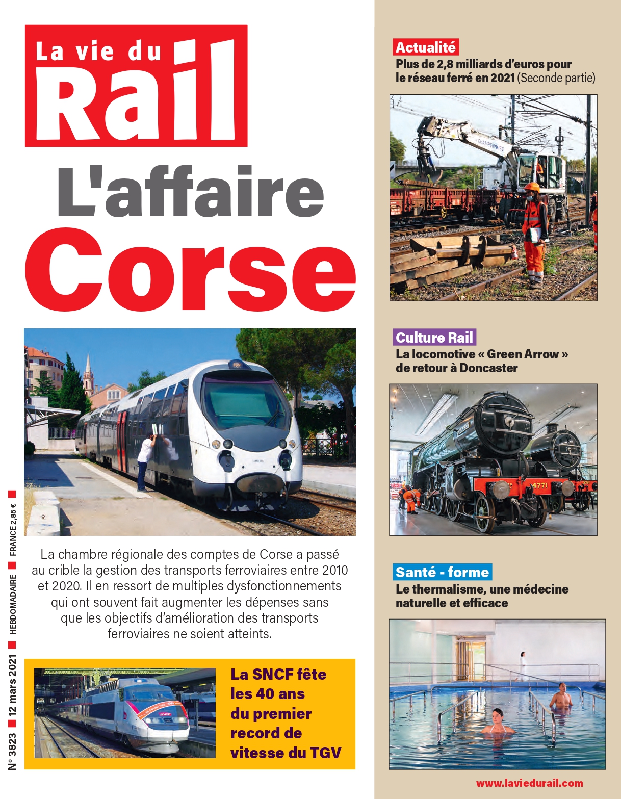 La Vie du Rail hebdo n°3823 - Numérique