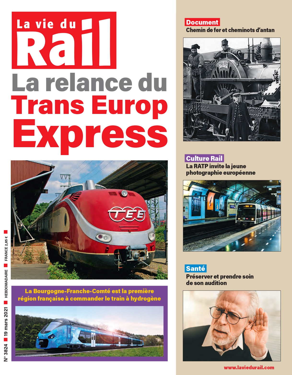 La Vie du Rail hebdo n°3824 - Numérique