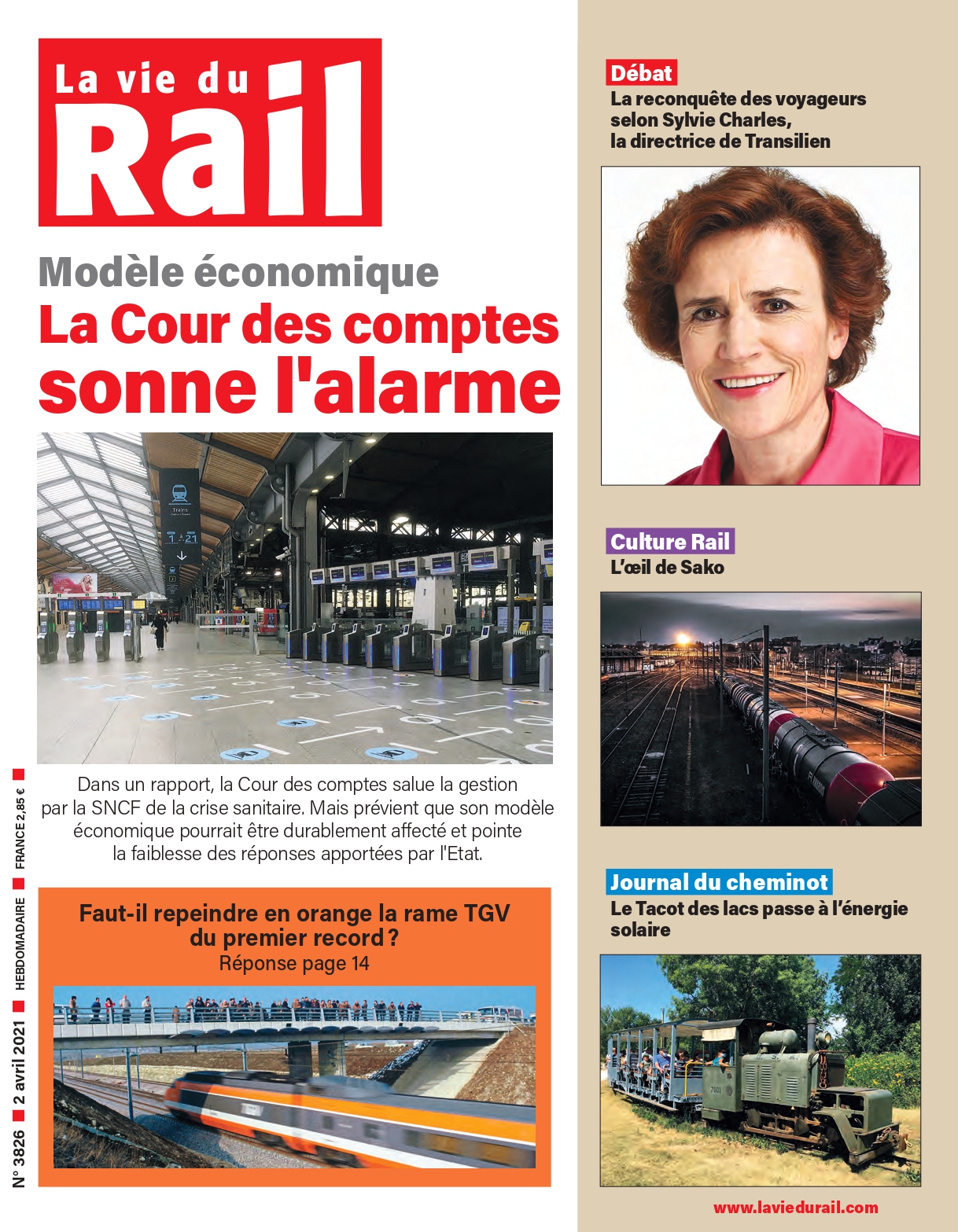 La Vie du Rail hebdo n°3826 - Numérique