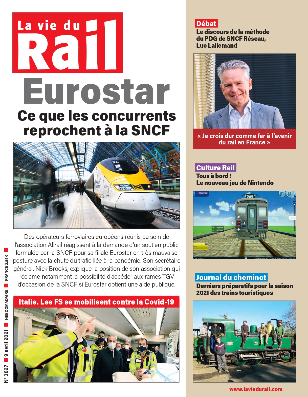 La Vie du Rail hebdo n°3827 - Numérique