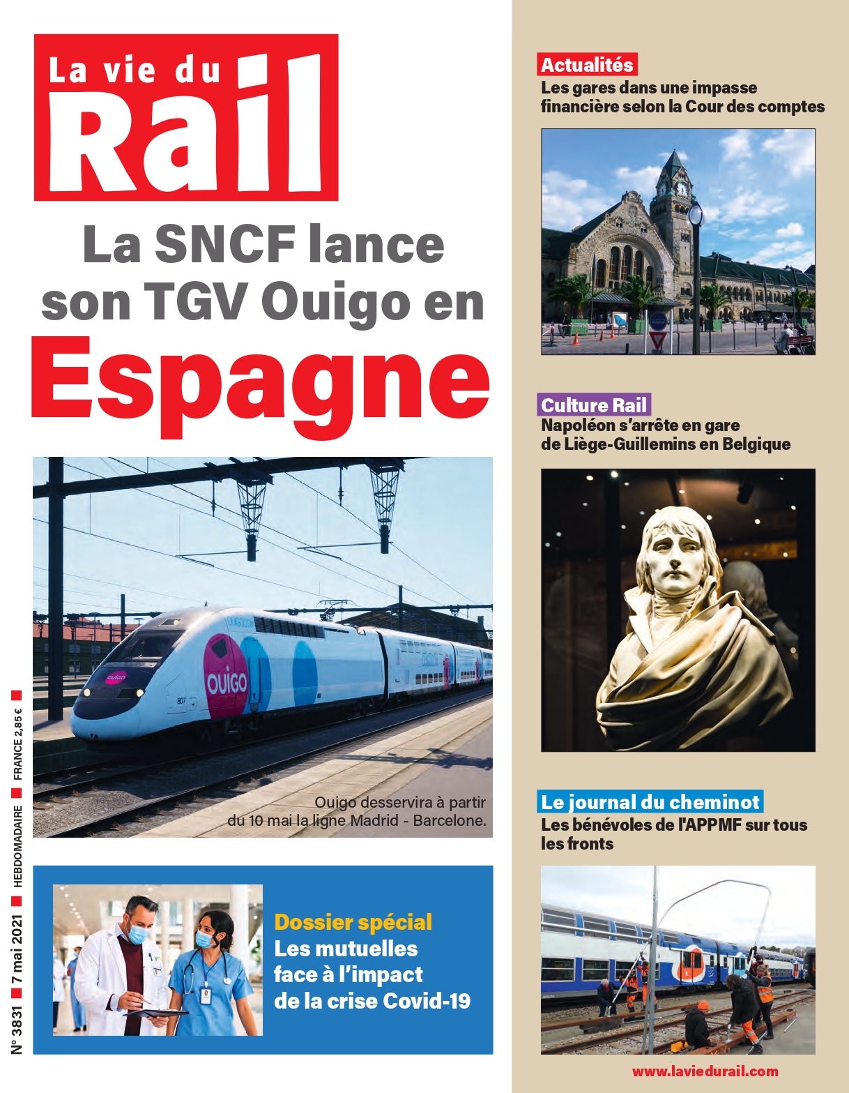 La Vie du Rail hebdo n°3831 - Numérique