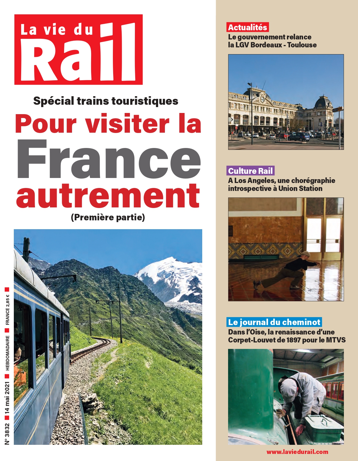La Vie du Rail hebdo n°3832 - Numérique