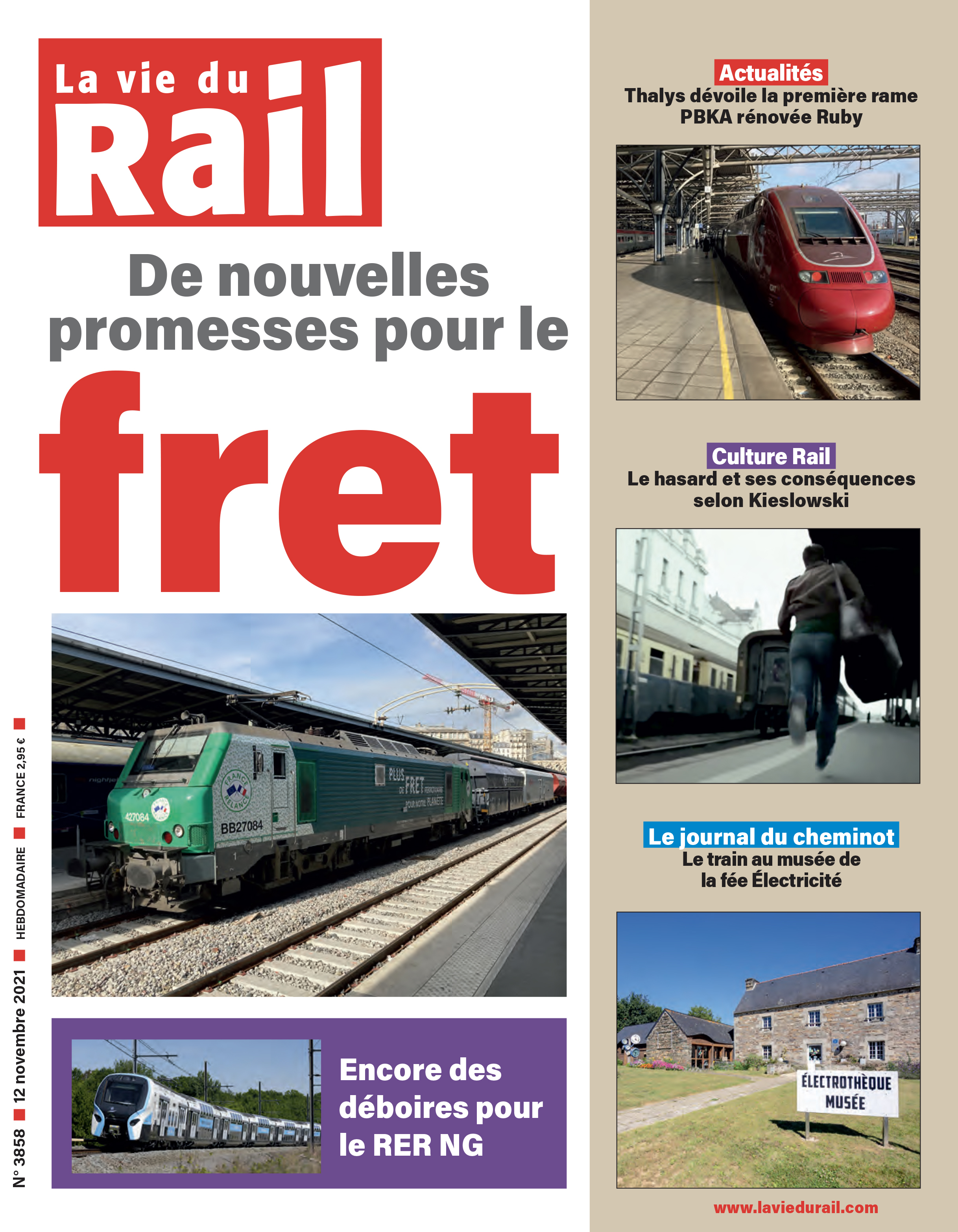 La Vie du Rail hebdo n°3858 - Numérique