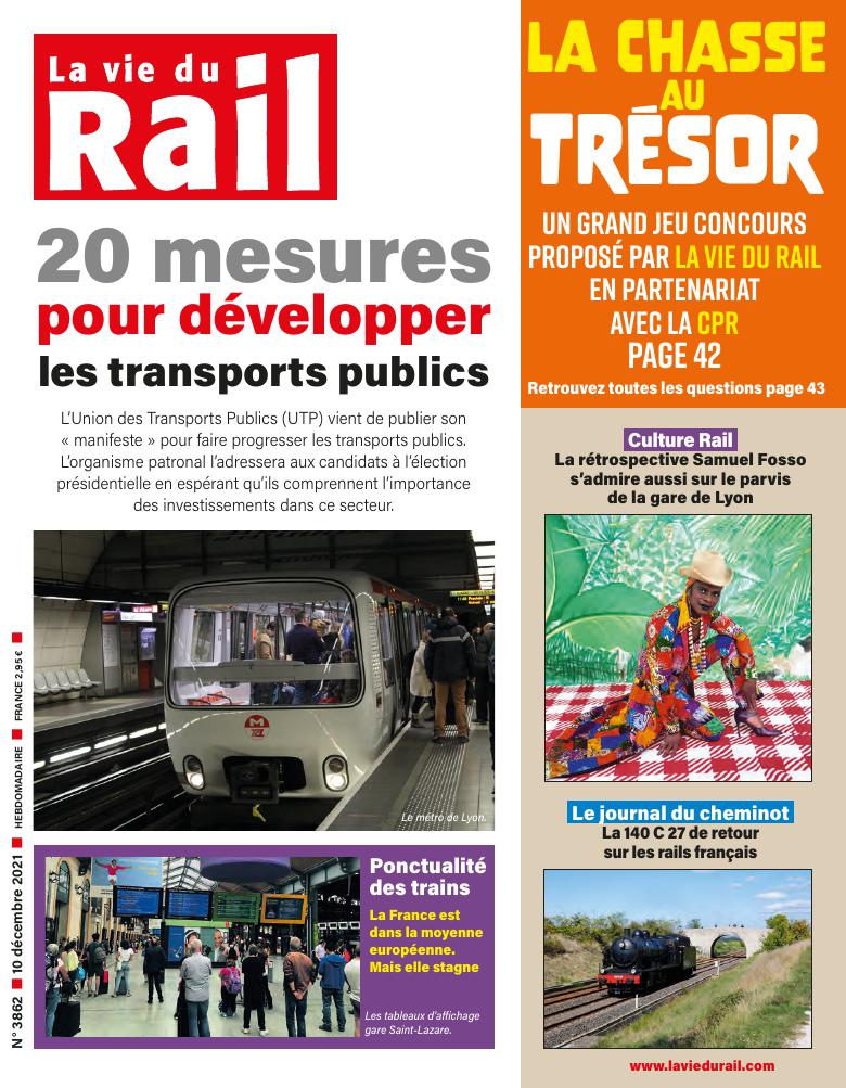 La Vie du Rail hebdo n°3862 - Numérique