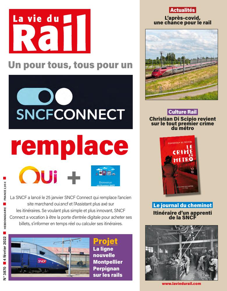 La Vie du Rail hebdo n°3870 - Numérique
