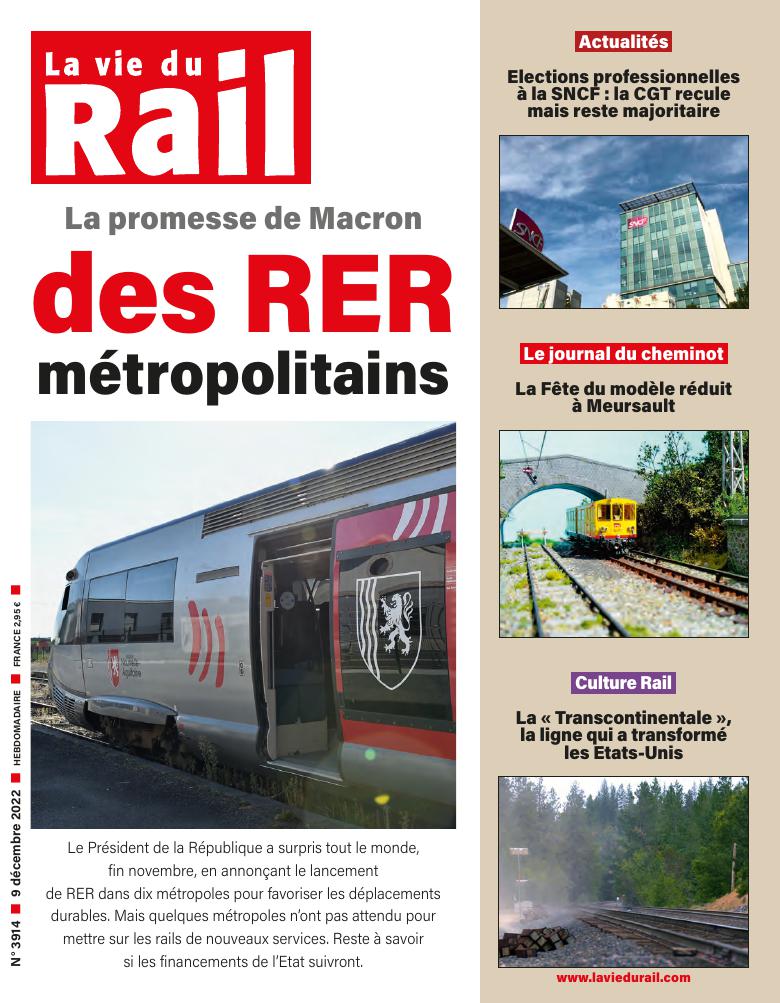 La Vie du Rail hebdo n°3914 - Numérique