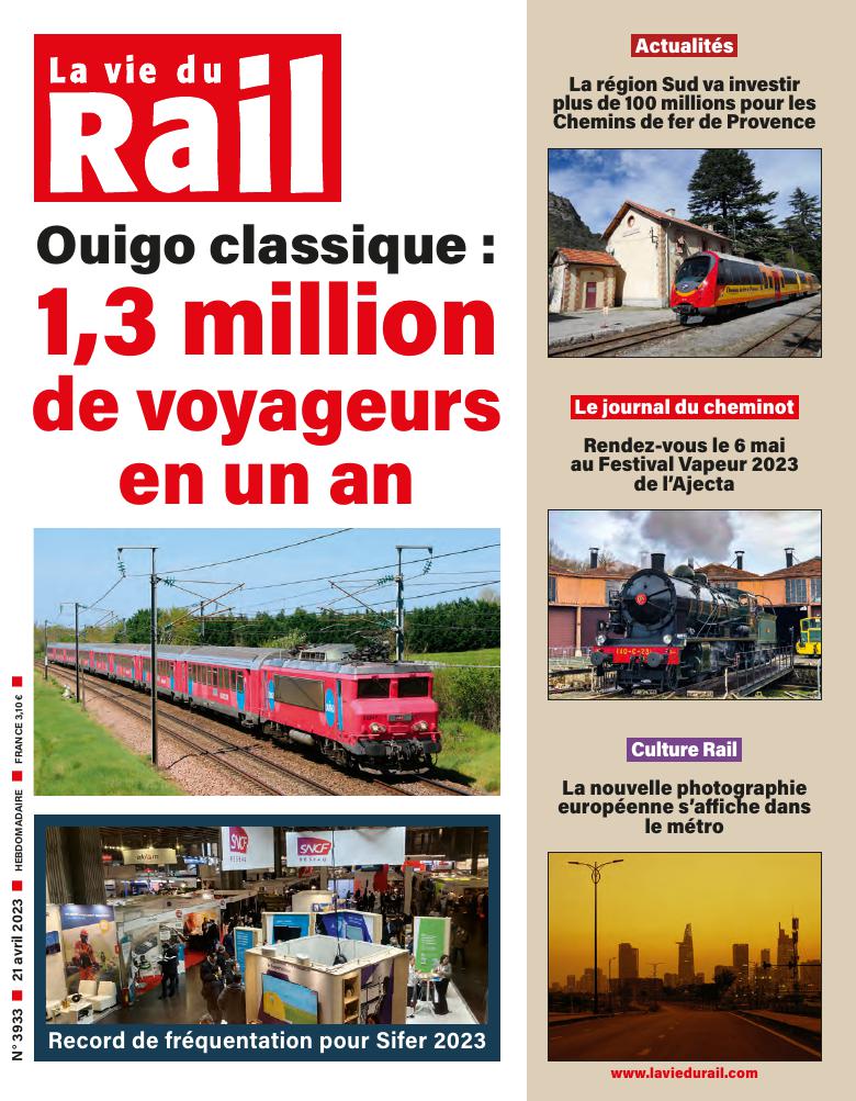 La Vie du Rail hebdo n°3933 - Numérique
