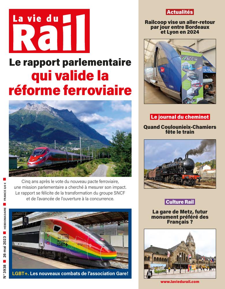 La Vie du Rail hebdo n°3938 - Numérique