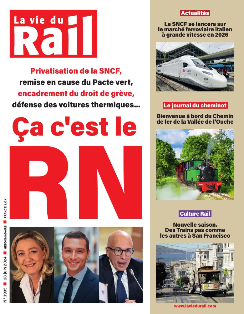 La Vie du Rail hebdo n°3995 - Numérique
