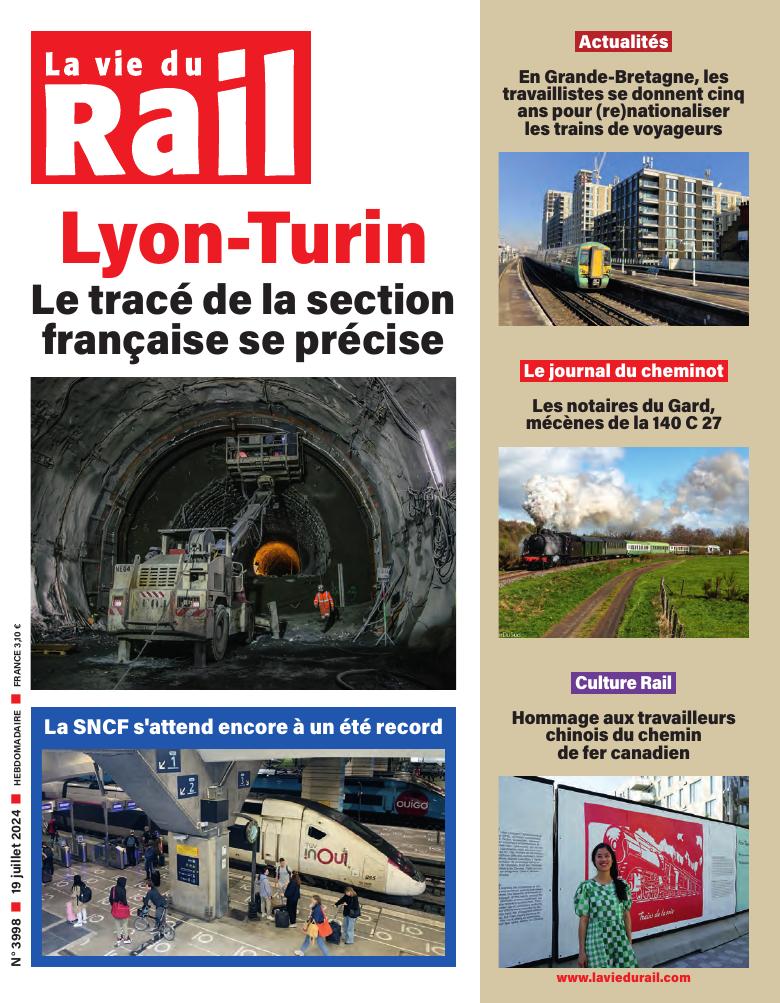 La Vie du Rail hebdo n°3998 - Numérique