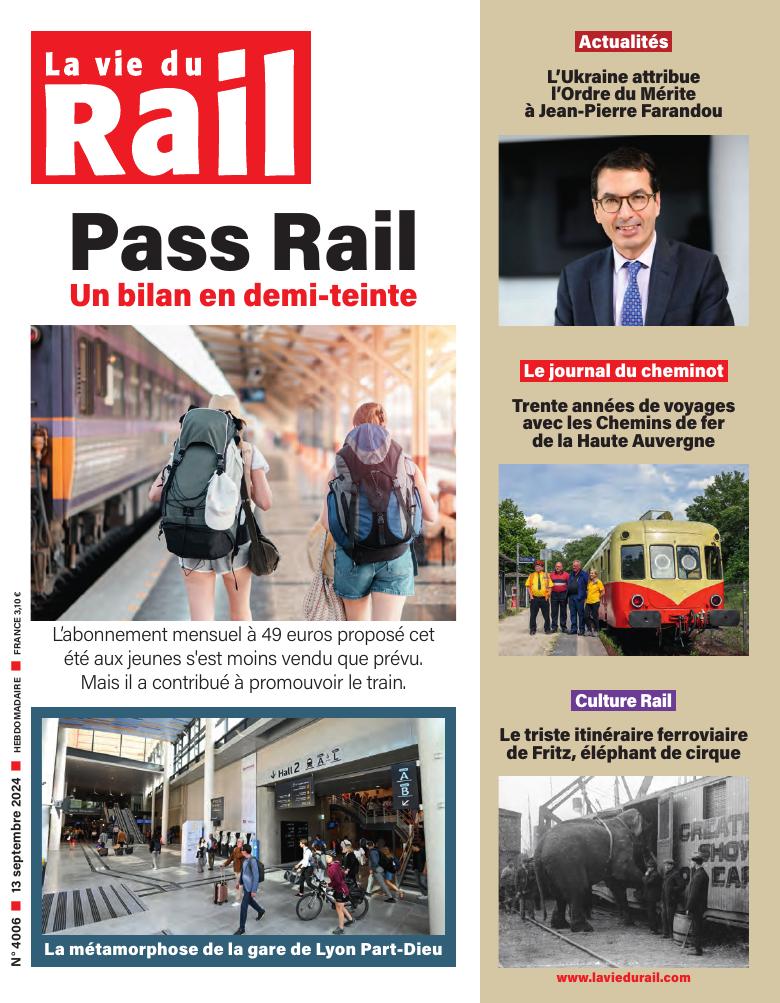 La Vie du Rail hebdo n°4006 - Numérique